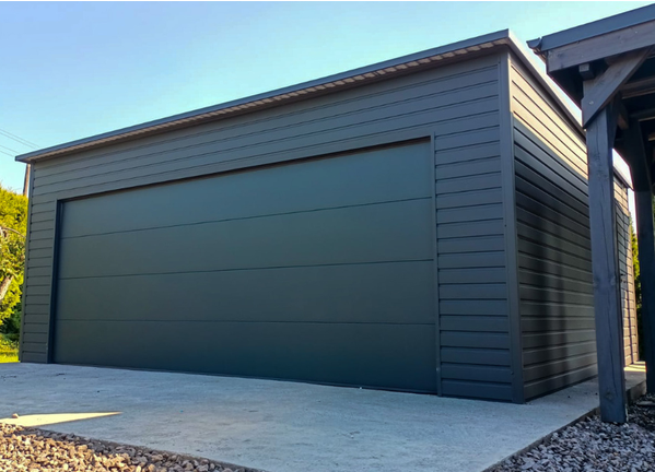 nowoczesne garaże blaszane