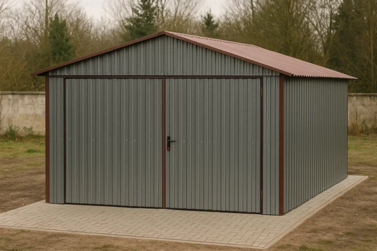 Garaż blaszak – tani i funkcjonalny sposób na przechowanie auta